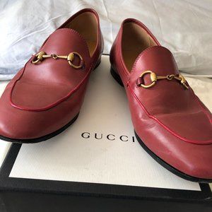 Gucci Brixton (Red) Jordan Loafers Womens size 40/9.5